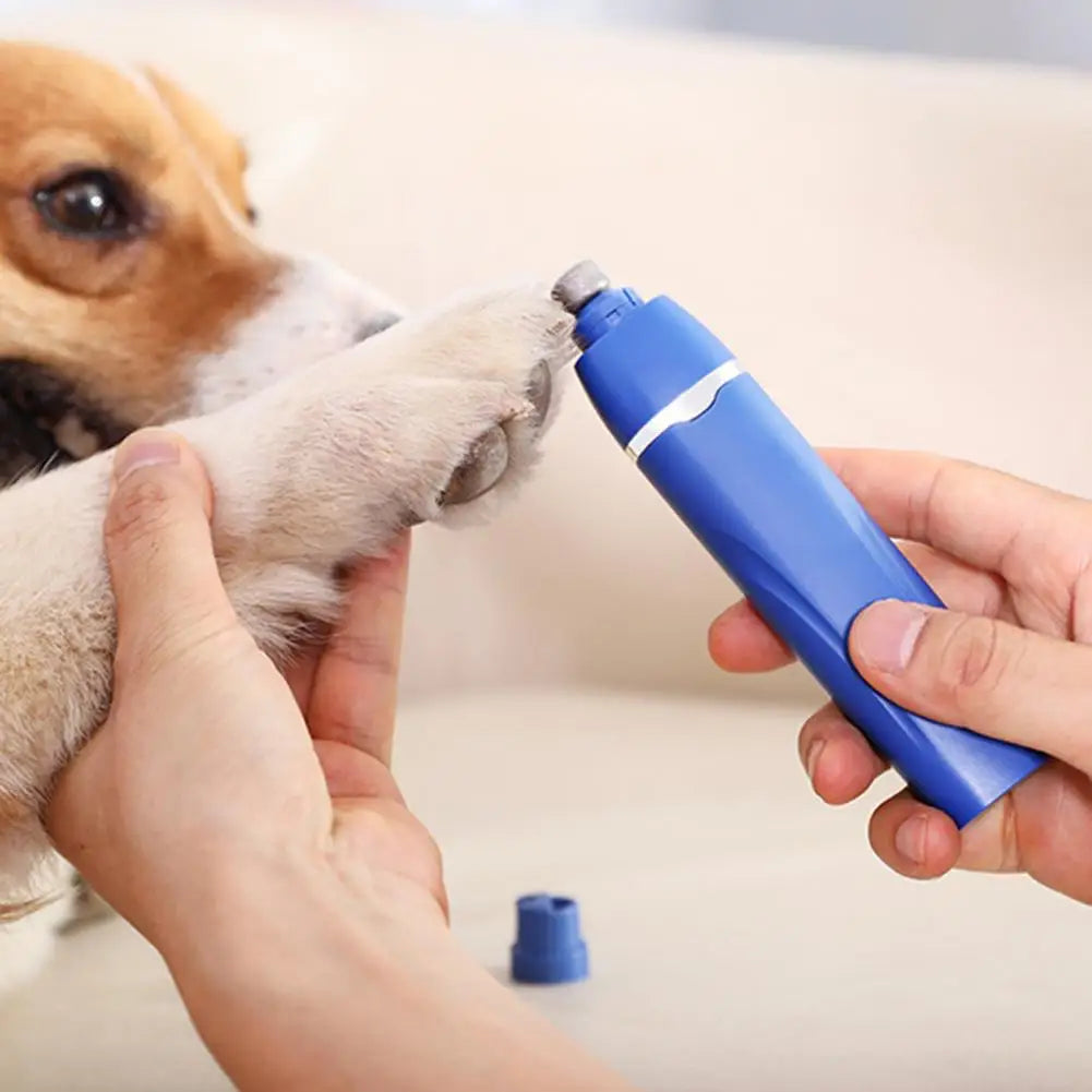 4 in 1 Electric Pet Grooming Kit - Hair Trimmer, Clippers, Nail Grinder for Cats & Dogs